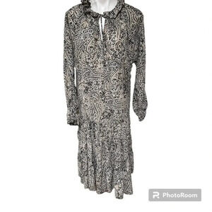 OPT Black/Multi  Oversize dress
(